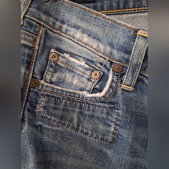 Citizens of Humanity Boho stretch#111 low waist bootcut jeans Womens size 28 - Picture 4 of 12